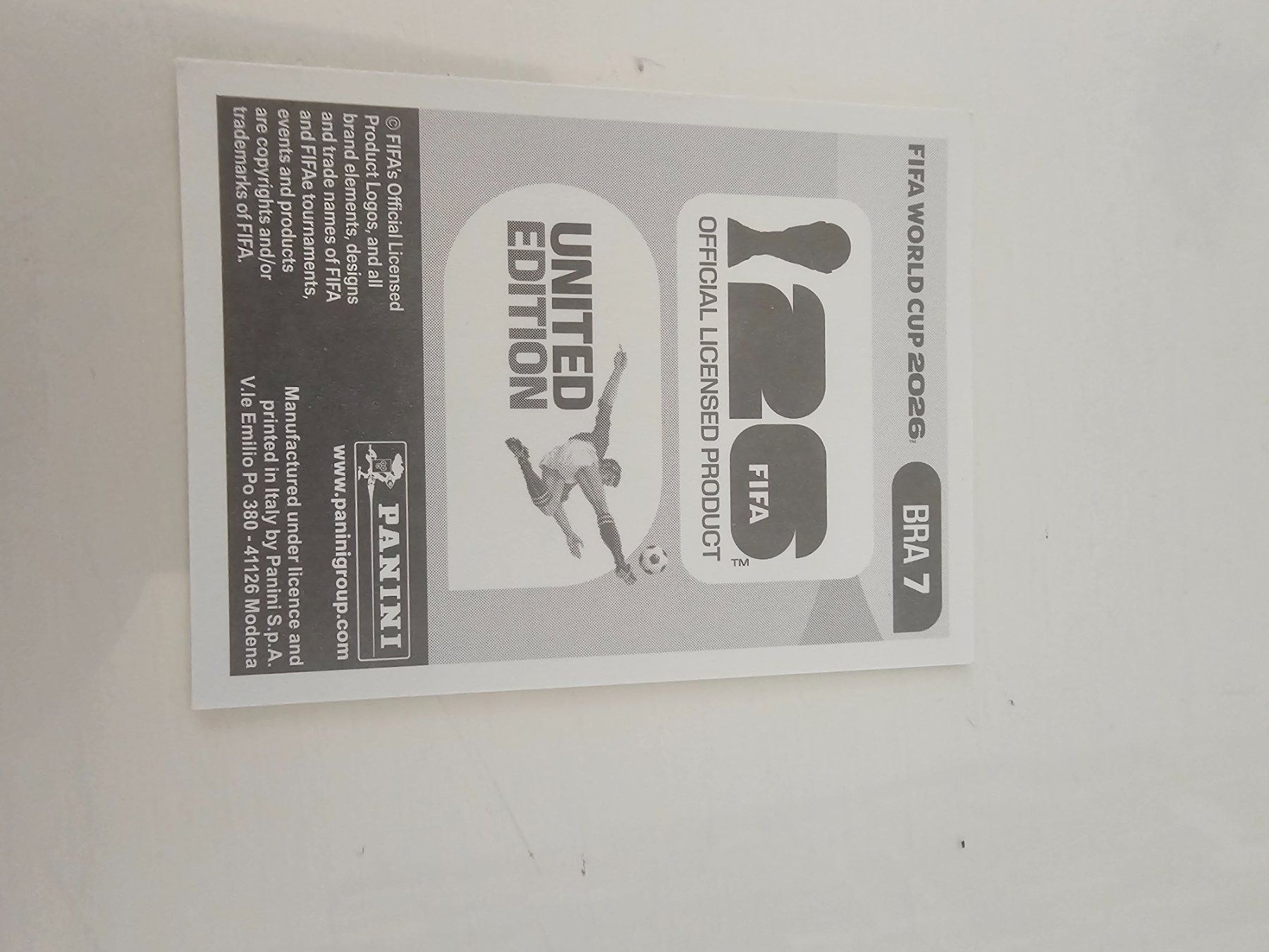 Panini Sammelbilder & Trading cards: BRA 7 – Gebraucht aus Pregassona von sig_6v2k 1