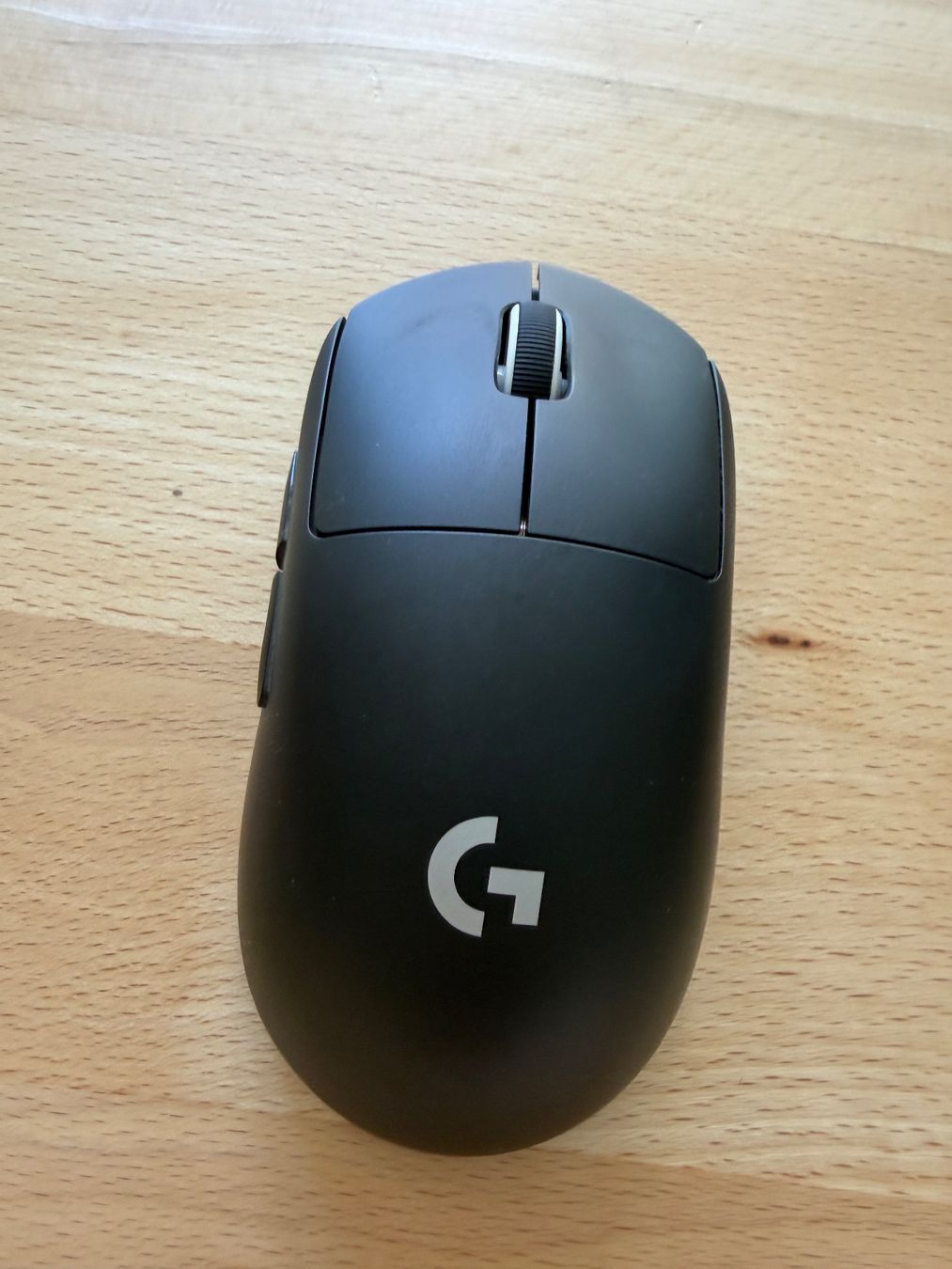 Logitech Maus: Logitech Pro X Superlight schwarz Maus – Gebraucht aus Zug von mwb27