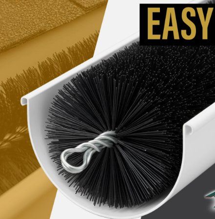 Altro per la casa: Hedgehog Gutter Brush Guard 4m - 75mm BLACK – Nuovo e nell'imballaggio originale da Pambio Noranco venduto da Pol69 6