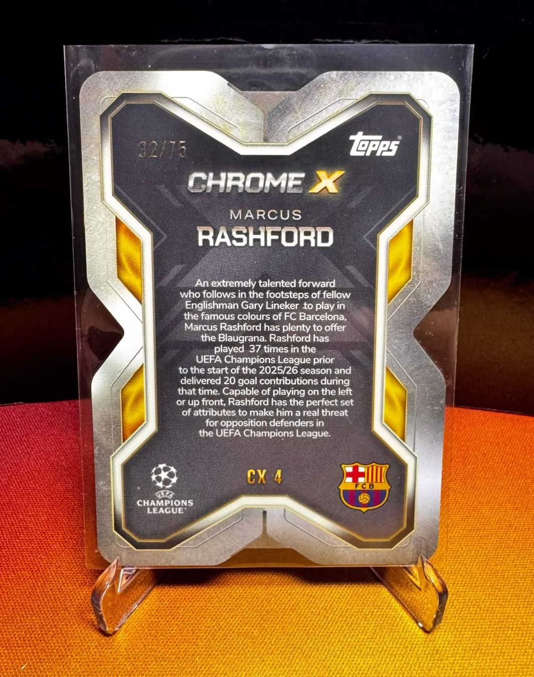 Topps Sammelbilder & Trading cards: Marcus Rashford / Match Attax Extra / Chrome X4 / Purple /75 – Neu (gemäss Beschreibung) aus Berneck von GL-Tradingcards 1