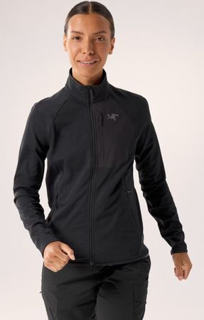 Neue Arcteryx Delta ML Fleecejacke, Damen, Gr. M, black