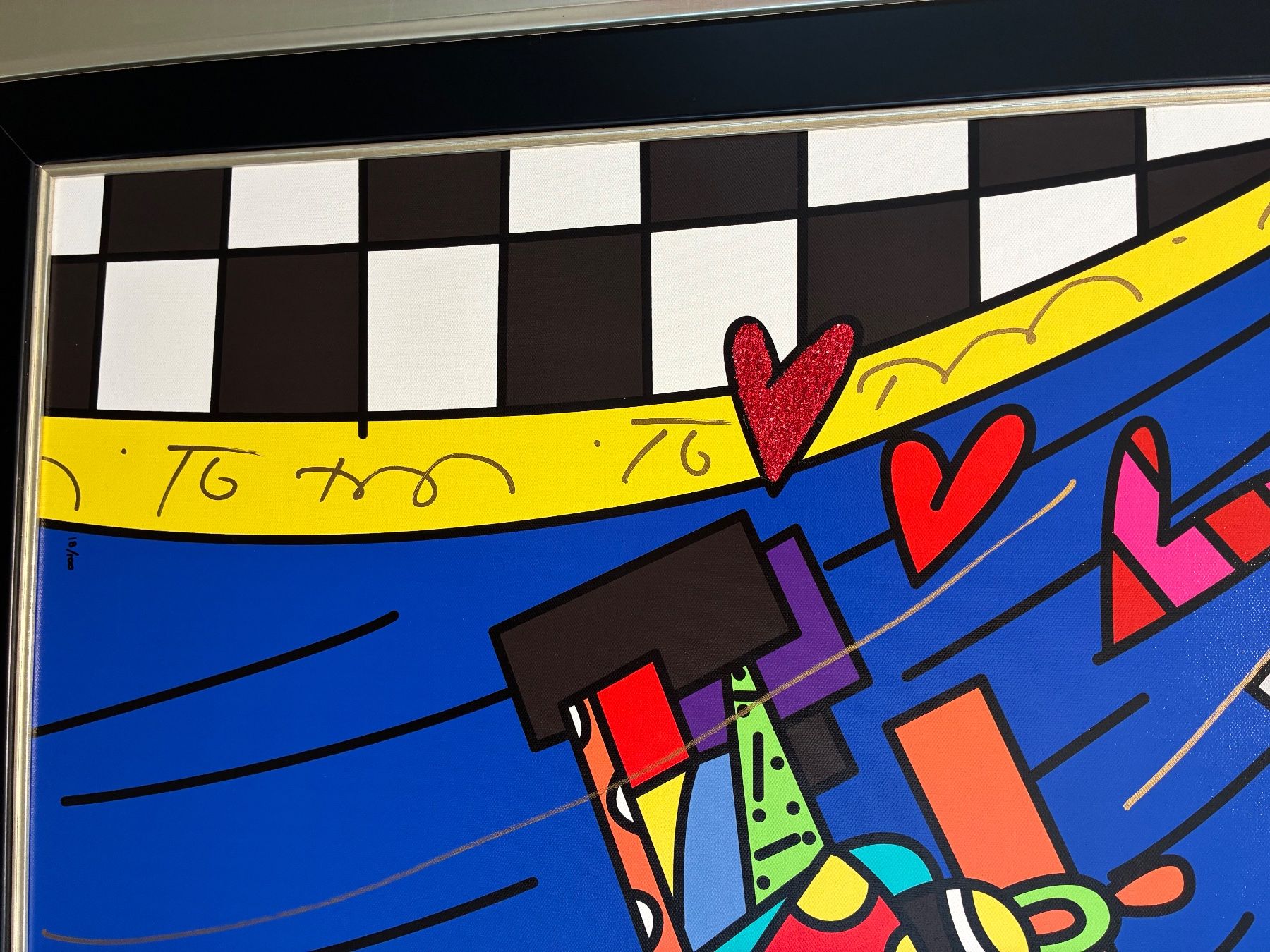 Dipinti: Romero Britto / Race Car – Usato da Berg TG venduto da Blabla80 1