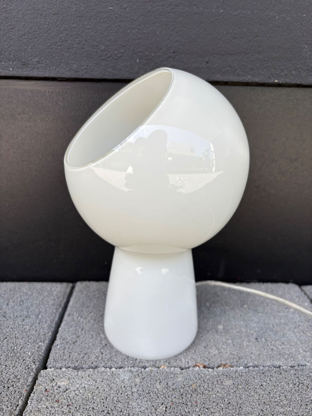Lampade: Vintage space age glass orb lamp – Usato da Steinhausen venduto da ChromeVintage 9