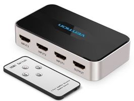 4K UHD HDMI SPLITTER - SWITCH - 3 FACH - MIT FERNBEDIENUNG