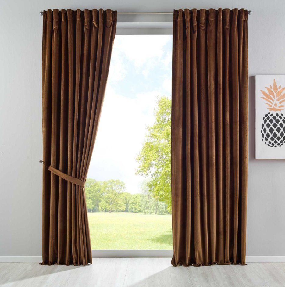 Tende: Vorhänge Samt 2er Set BxH 135x235cm – Nuovo e nell'imballaggio originale da Adlikon b.Regensdorf venduto da MK-VORHANGSERVICE