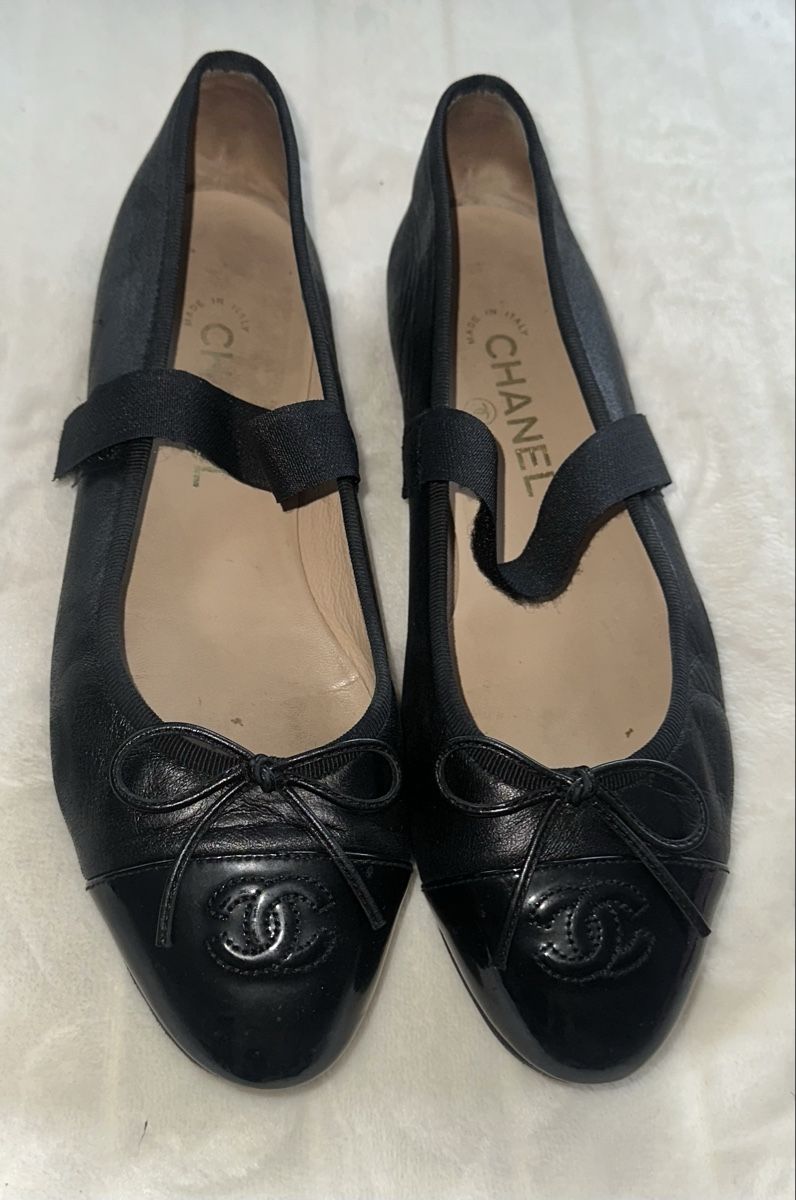 Chanel Chaussures femmes: CHANEL BALLERINAS GR. 39 Leder – D'occasion à Unteraegeri par MH203 1
