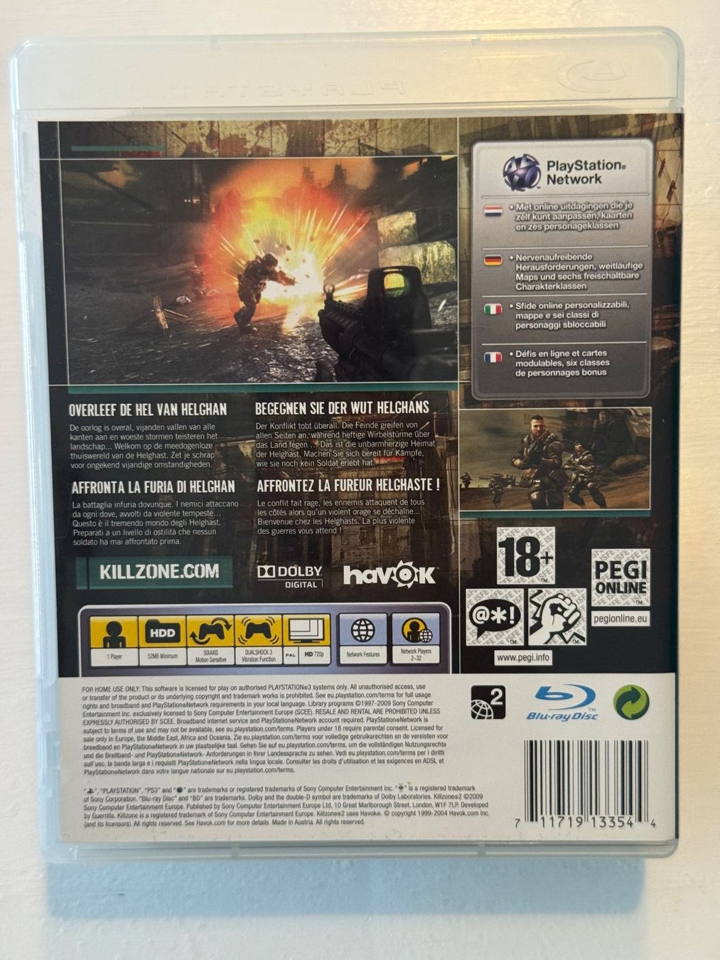 Sony Giochi: Killzone 2 für PlayStation 3 – Usato da Schachen LU venduto da danb86 1