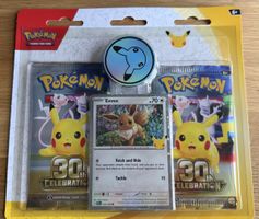 Pokemon TCG Celebrations Eevee Blister neu versiegelt