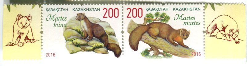 Tutti i francobolli: Briefmarken "Marder". Kasachstan – Nuovo e nell'imballaggio originale da Basel venduto da Butsch5