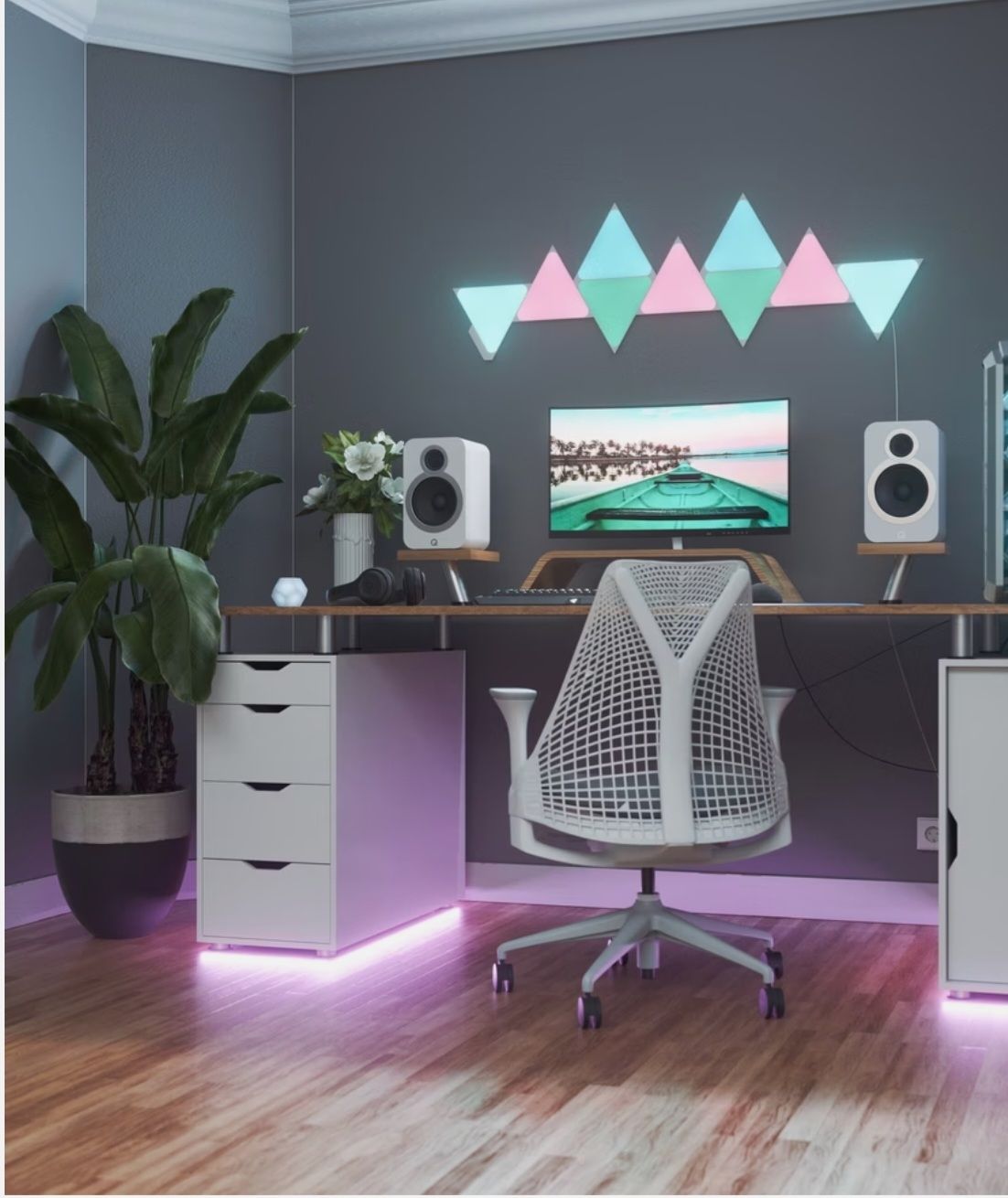 Nanoleaf Lampade: Nanoleaf Shapes Triangles Starter Kit – Usato da Grindel venduto da Katzenbaum007 3