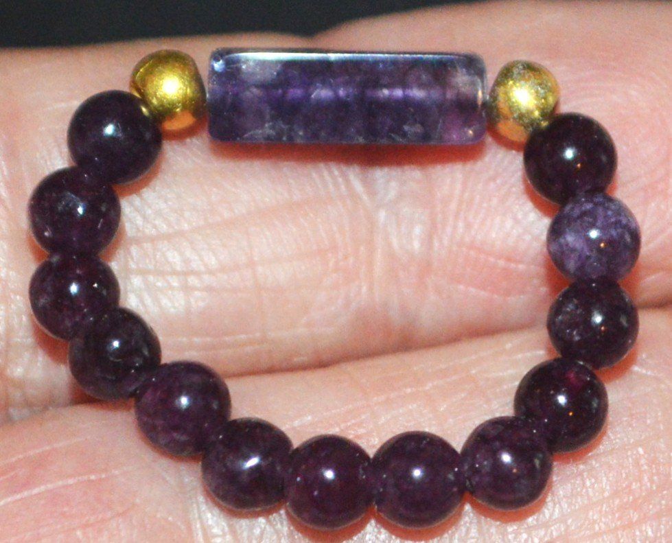 Anelli: Ring L-8402 – Amethyst – elastisch – Nuovo e nell'imballaggio originale da Goldiwil (Thun) venduto da han_v5b7 1