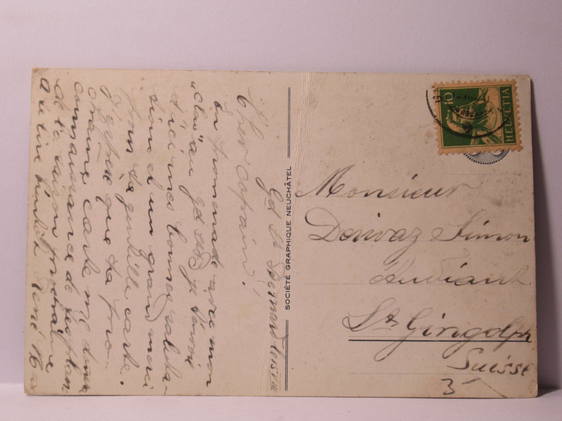 Cartoline postali: Postauto , Hospice du  Gd. St - Bernard – Usato da Grenchen venduto da Bluemchen1900 1