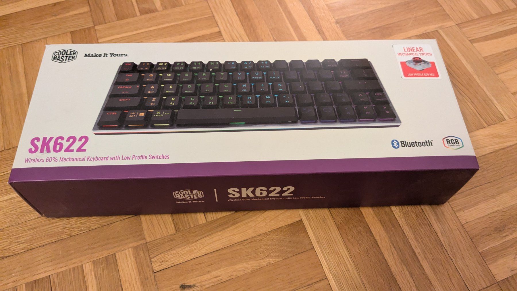 Tastiere: CoolerMaster SK622 mechanical Keyboard (DE) – Usato da Lausanne venduto da Urbem
