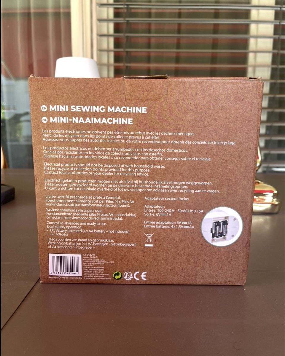Macchine da cucire: Mini machine à coudre avec essentiels – Nuovo e nell'imballaggio originale da Villars-sur-Glâne venduto da maeva_polesports 2