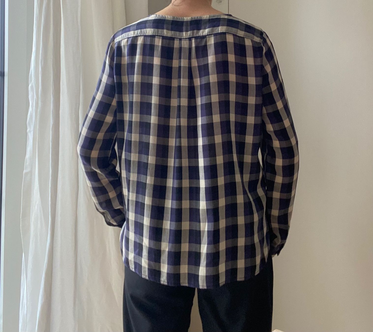 Marc O'Polo Camicette: Elegante Bluse mit Karomuster – Nuovo (secondo la descrizione) da Oberrieden venduto da mar_8vmz 1