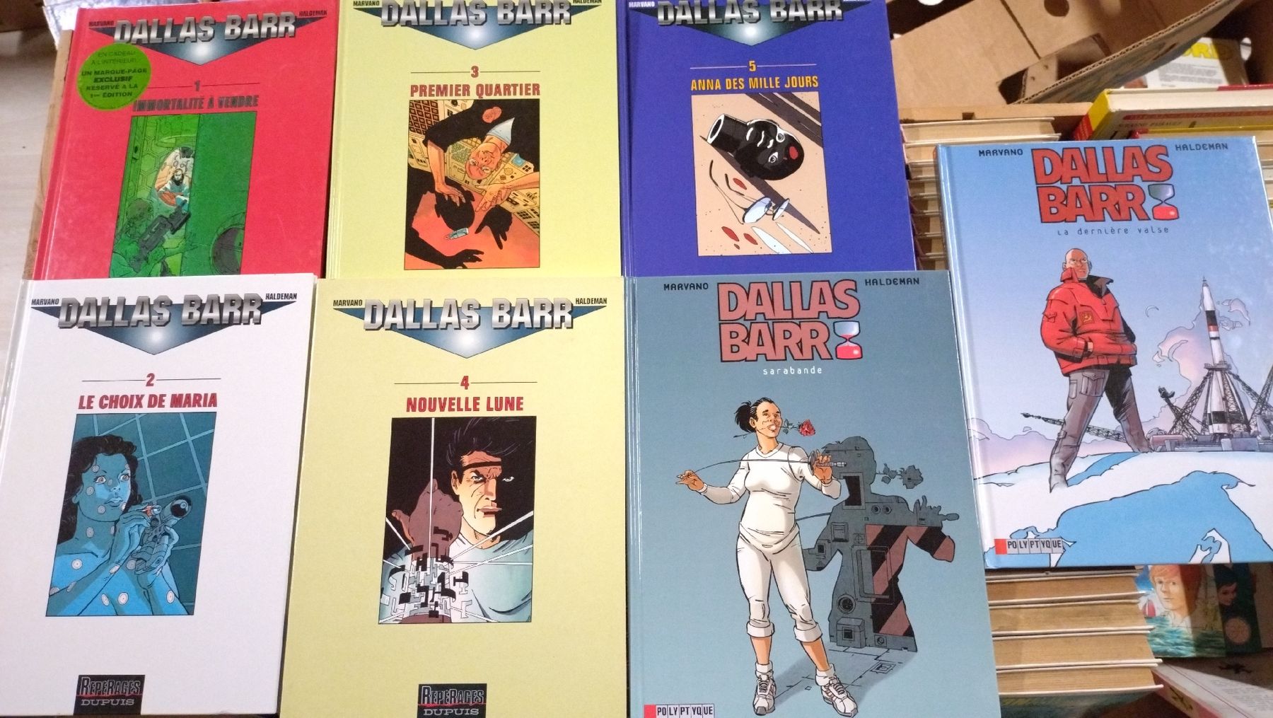 Fumetti: Dallas Barr 1 à 7 Tous EO – Usato da Farvagny-le-Grand venduto da LaCaverne