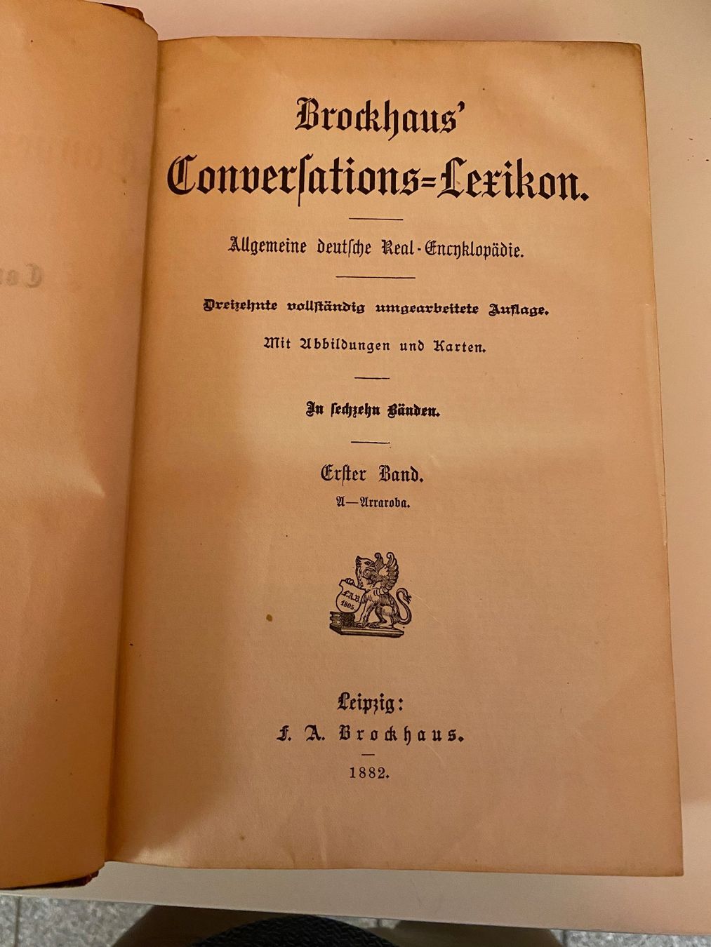 Libri: Brockhaus 13. Auflage – Usato da Oberentfelden venduto da dsommer57 1