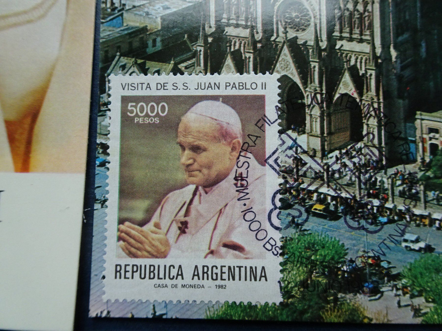Alle Briefmarken: 1981-1987 Besuche Pabst Paul ll – Neu (gemäss Beschreibung) aus Aadorf von Chnorli-Furz 5
