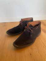 Gant Herren Stiefel dunkelbraun Wildleder Grösse 42