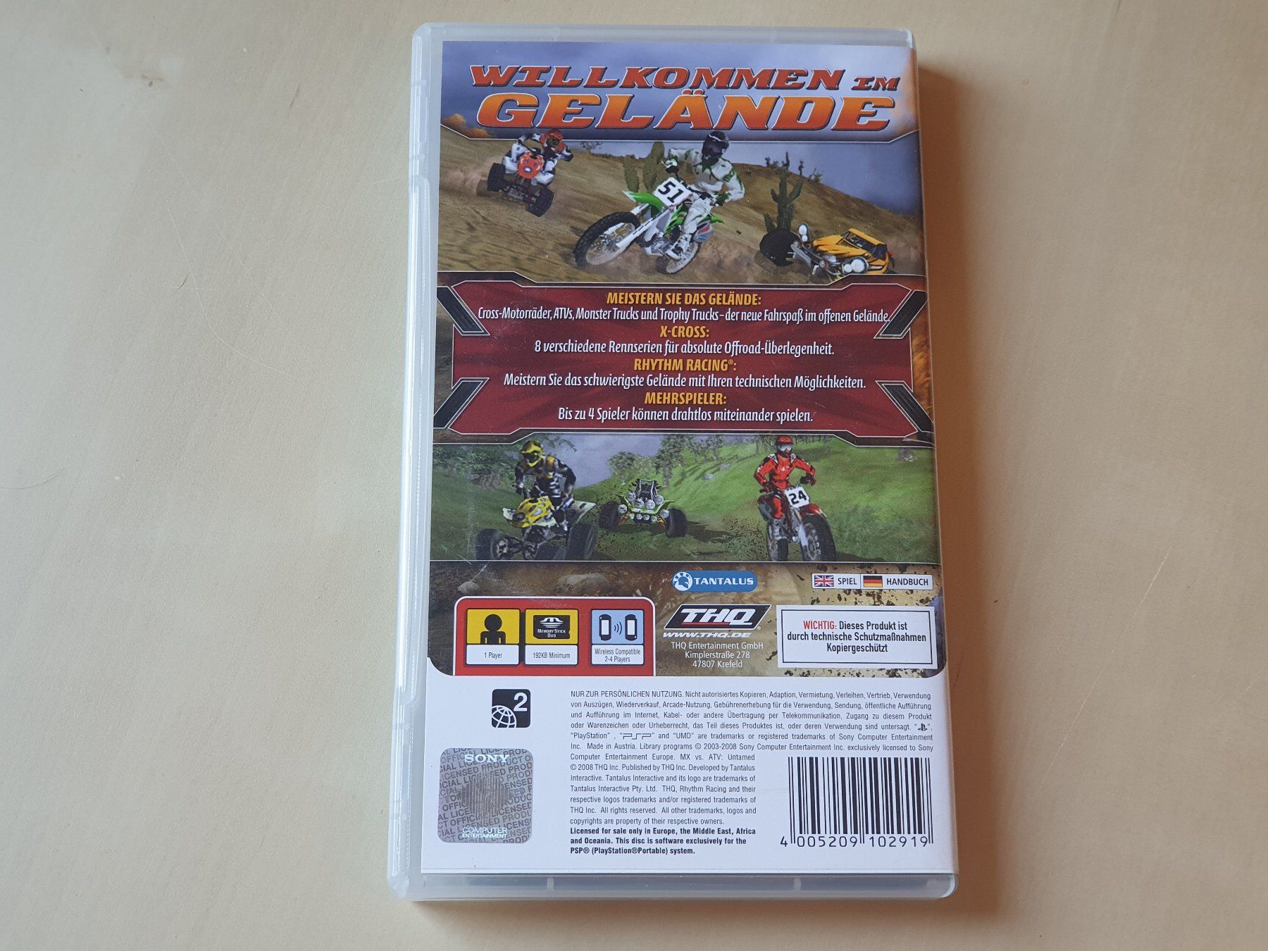 Sony Giochi: MX vs ATV Untamed – Usato da Stansstad venduto da collectorsshop 1