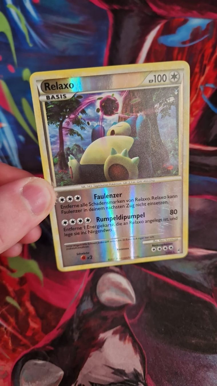 Pokémon Carte collezionabili: Relaxo (CL 33) | Reverse Holo – Usato da Aarwangen venduto da Niccollects 1