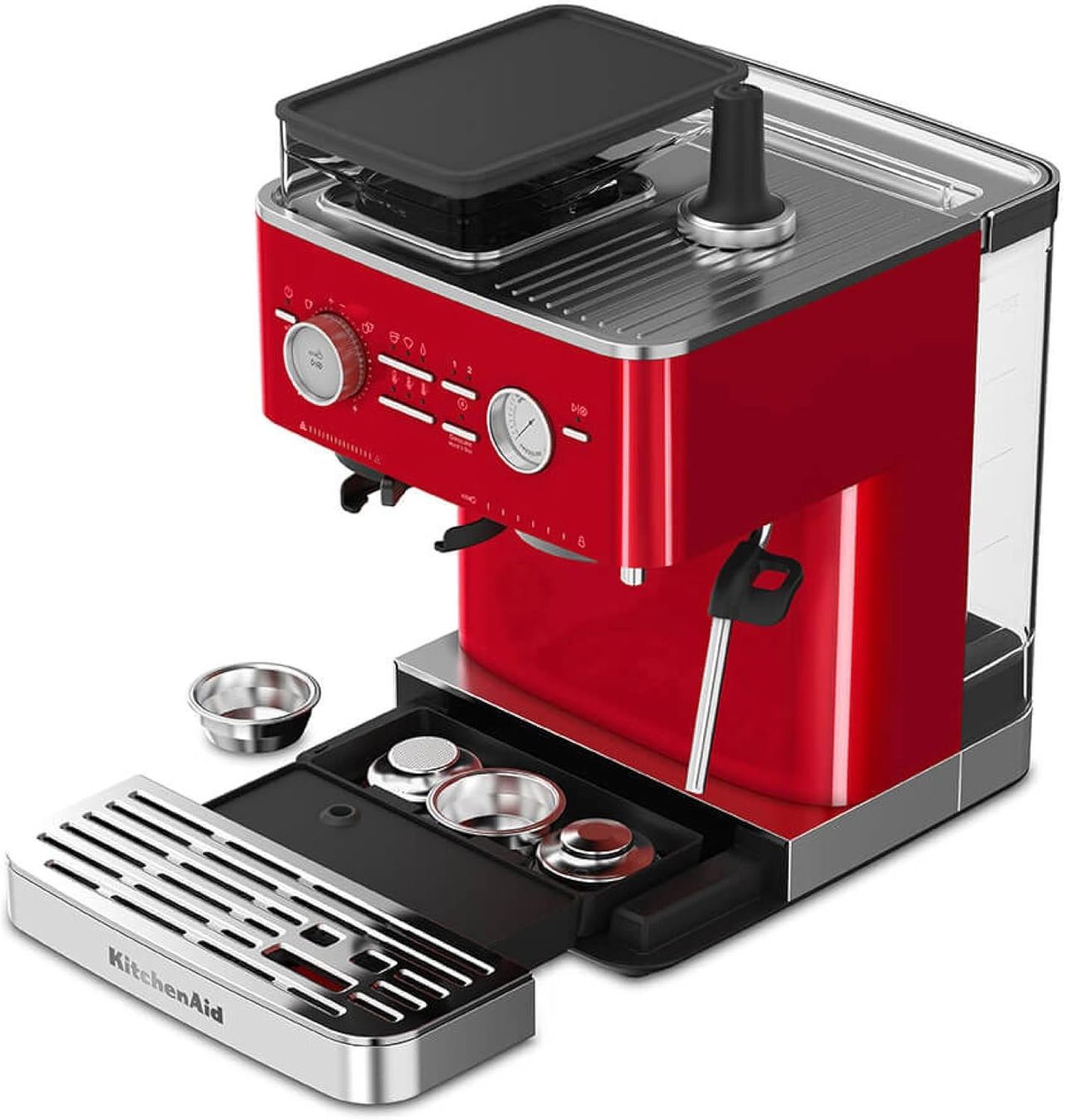 Kitchenaid Macchine per caffè & Macchine per espresso: KitchenAid Halbautomatische Espressomaschine mit Mahlwerk – Nuovo (secondo la descrizione) da Kägiswil venduto da nick333 7