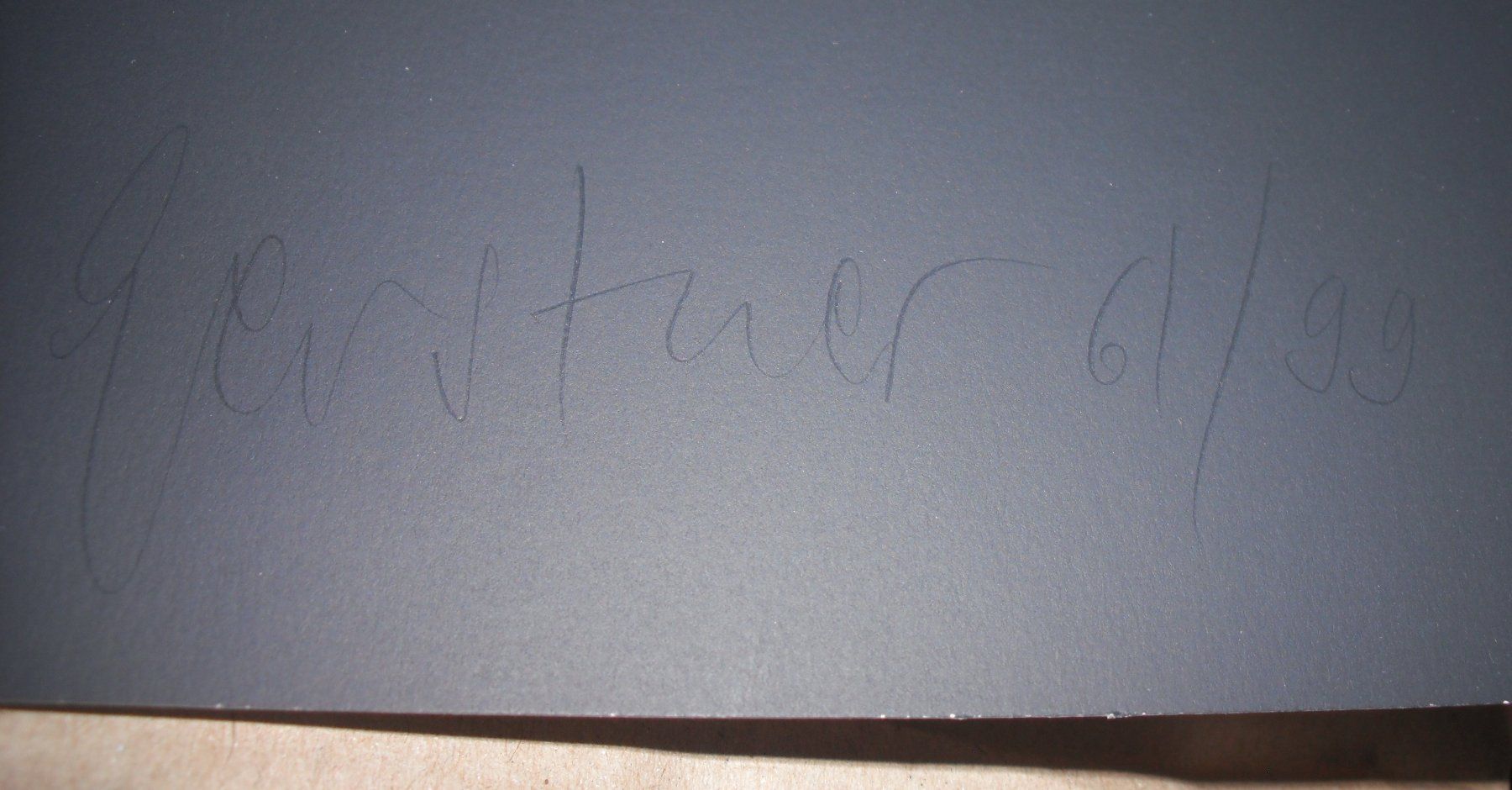 Grafica & Litografie: Karl Gerstner Serigraphie, Nr. 61/99, Signiert – Usato da Koblenz venduto da 70tschibu 4
