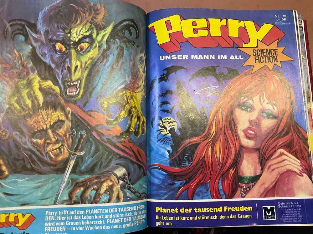 🚀 PERRY - COMIC 70er - KULT - SAMMLUNG 🚀 (Gebraucht) in Waltenschwil ...