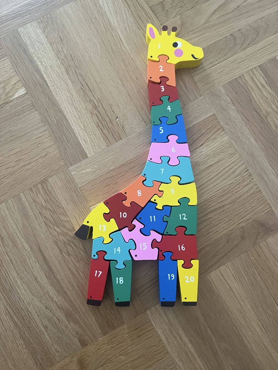 Puzzles: Zahlenpuzzle Giraffe – Neu (gemäss Beschreibung) aus Wiesendangen von s_n_fcg8