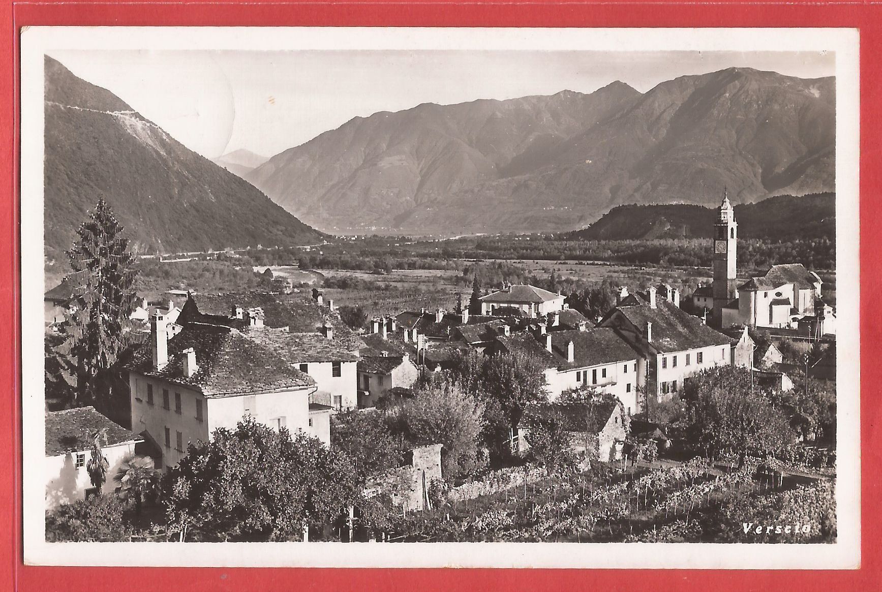 Cartoline postali: Verscio im Centovalli - 1941 – Usato da Fislisbach venduto da Porano