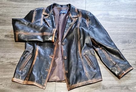 Lederjacke von Italien