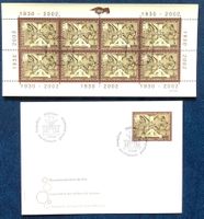 2002 - Wertzeichendruckerei FDC + Kleinbogen ET