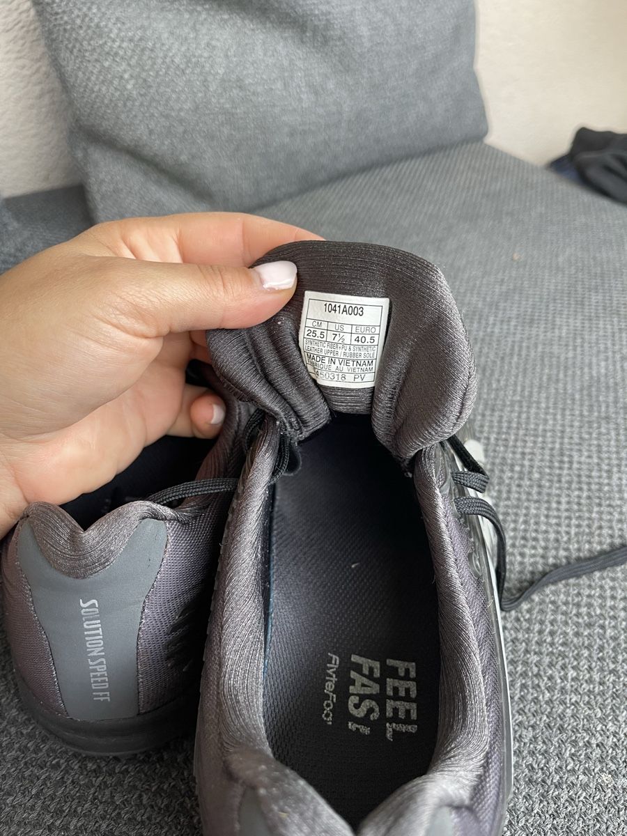 Asics Herrenschuhe: Tennisschuhe Asics Solution Speed FF grau Grösse 40.5 – Gebraucht aus Wetzikon ZH von man_7mn7 6