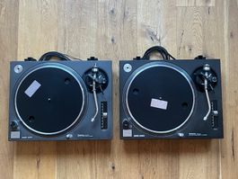 2 x Technics SL-1210 MK2 in Top-Zustand