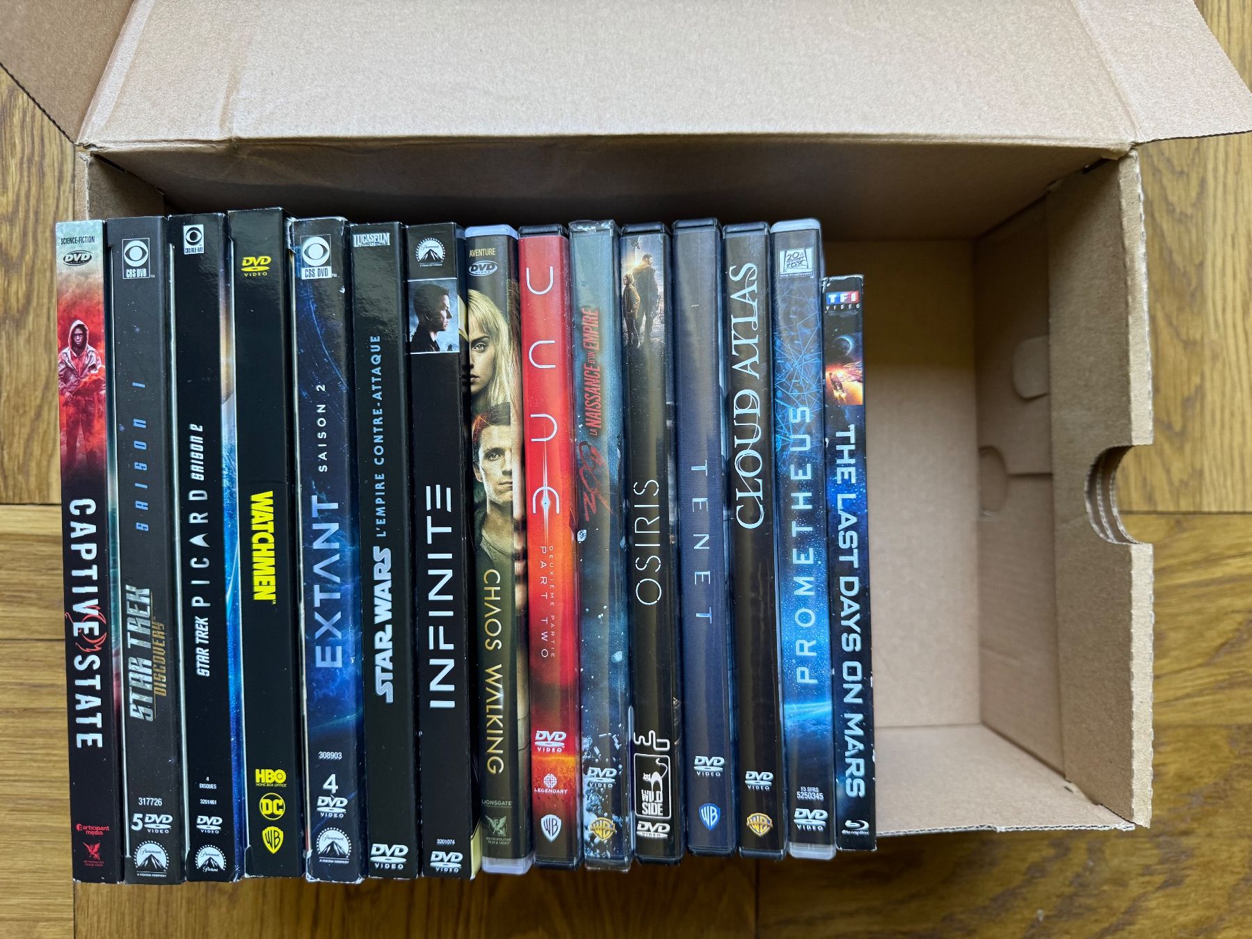 Tutti i DVDs: L’été de la science fiction 1 – Usato da Chêne-Bourg venduto da dem_y9pq