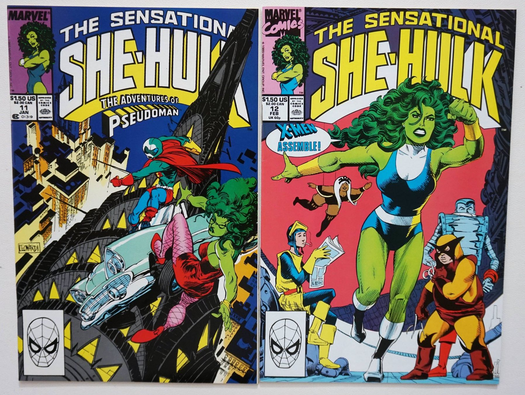 Comics: SENSATIONAL SHE-HULK #9-14 COMPLETE HIGH GRADE RUN 1989-90 – Gebraucht aus Lugano von YouWantUS 2