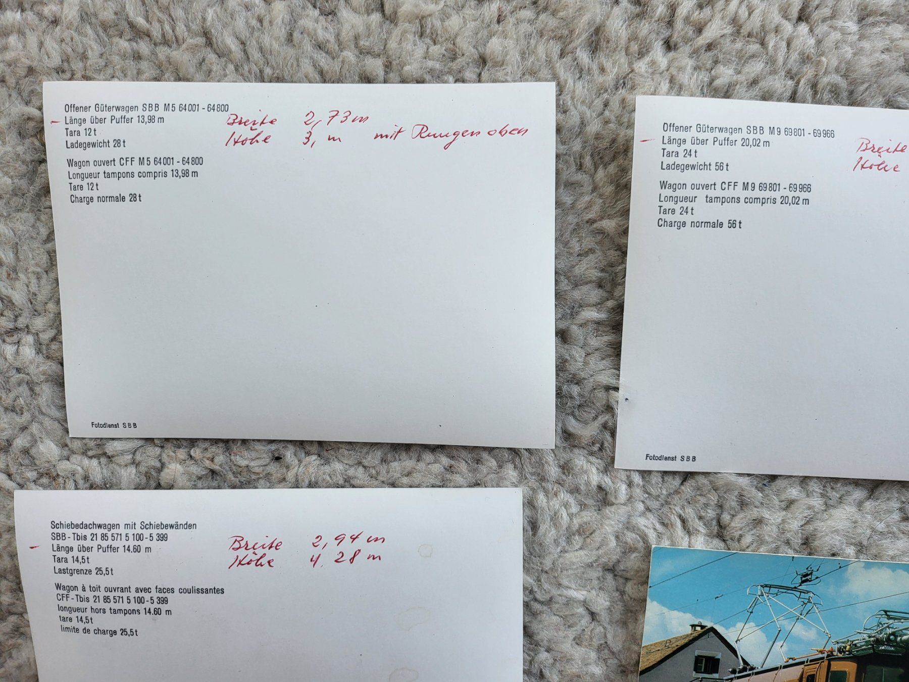 Cartoline postali: SBB Postkarten Einzelanfertigung Wagons 1970 – Usato da Horgen venduto da 2CH70 1