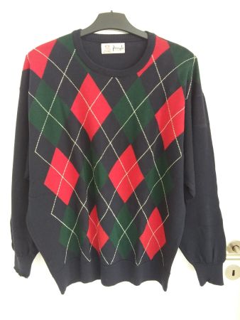 PRINGLE Pullover, Gr M, Schurwolle, dunkelblau