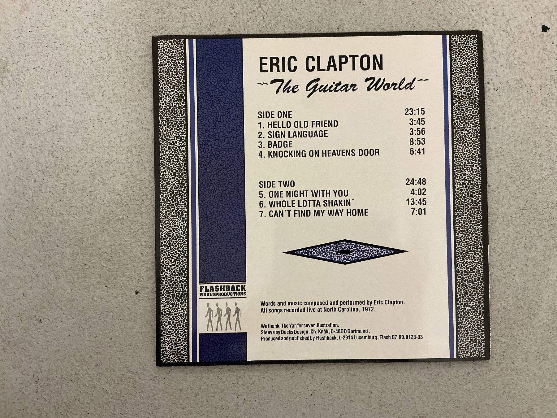 Vinyles: Eric Clapton LP - The Guitar World – D'occasion à Winterthur par Tumko_7_Vinyl 1