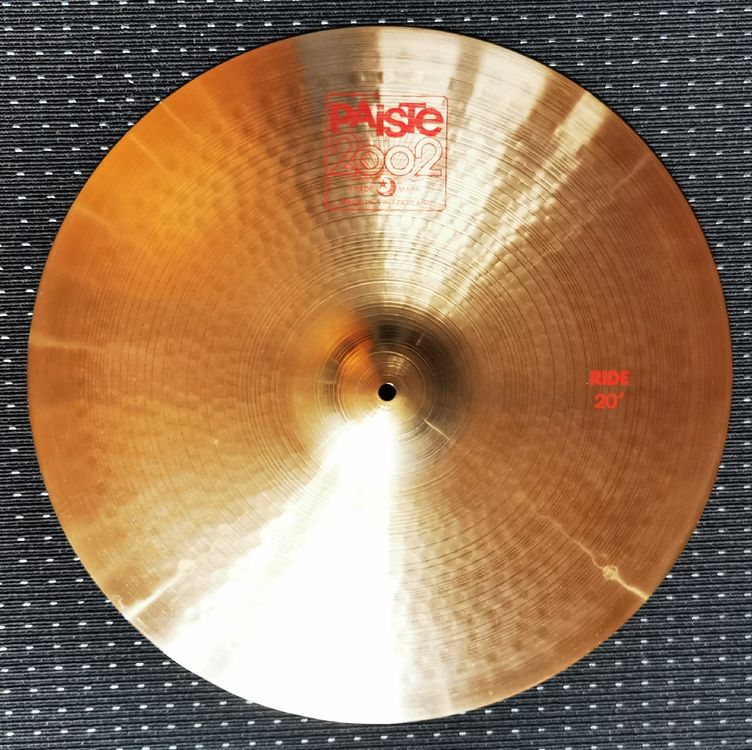 Paiste Musikinstrumente: Paiste 2002 Classic 20" Ride Becken – Gebraucht aus Gams von Resiak22