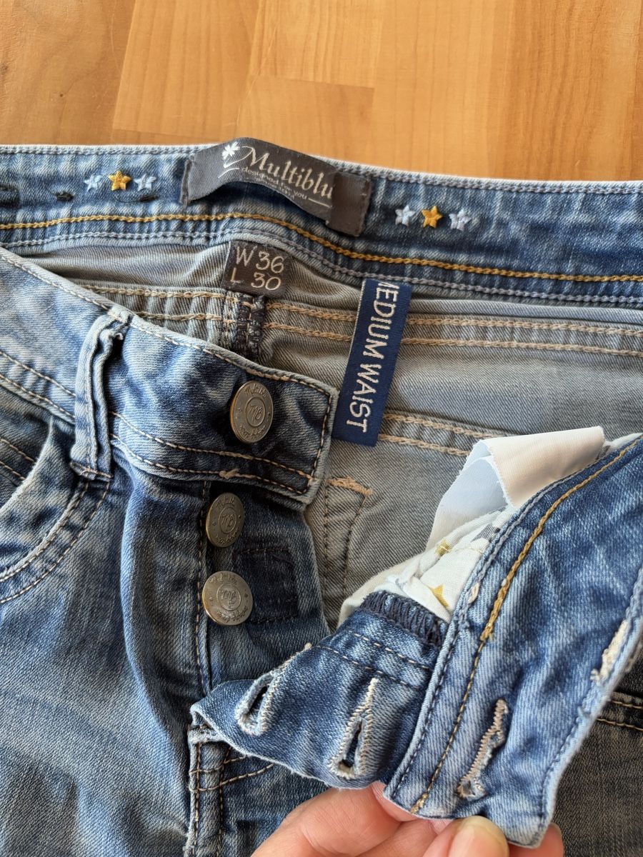 Jeans: Damen Jeans Hosen von Multiblu Gr. 36 – Usato da Rümlang venduto da euqinom16 2