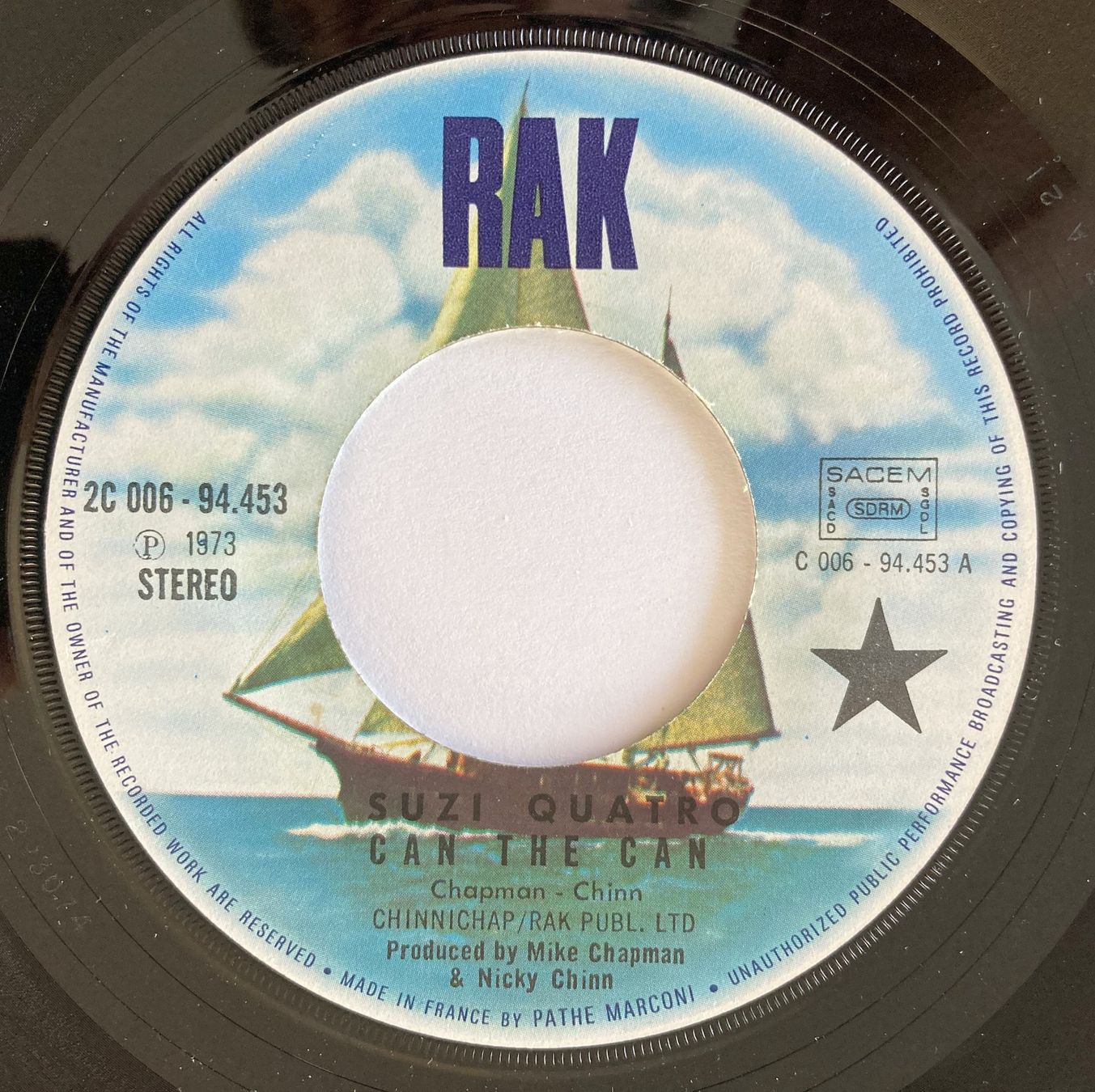 Dischi in vinile: SUZI QUATRO - CAN THE CAN – Usato da Bottens venduto da hotter-than-hell 2