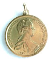 Goldene Maria-Theresia-Taler-Nachprägung – 4,2 g, 14K
