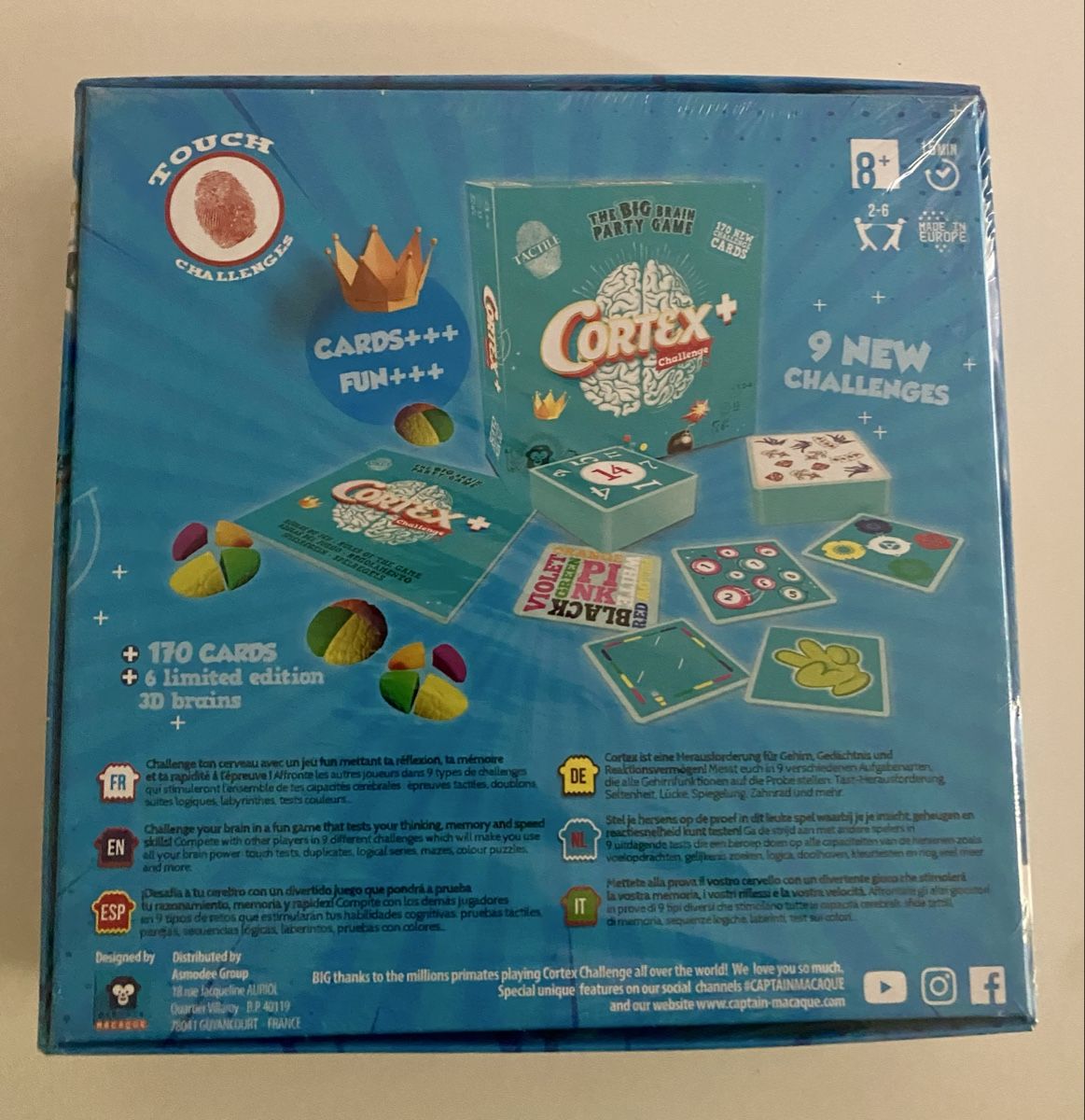Spiele: Cortex+ Challenge - Partyspiel – Neu und originalverpackt aus Zürich von Sediba 1