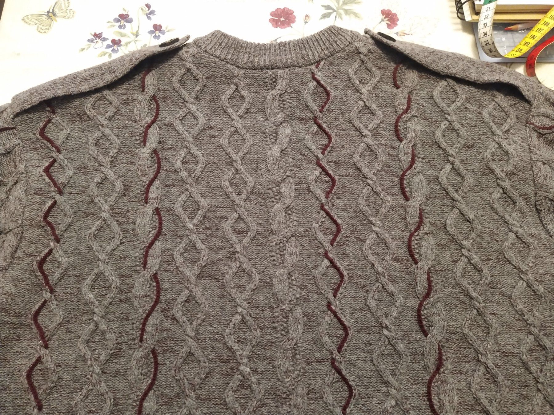Tommy Hilfiger Pullover & Sweatshirts: HILFIGER pullover grigio a trecce NUOVO – Neu und originalverpackt aus Figino von Palotta 7