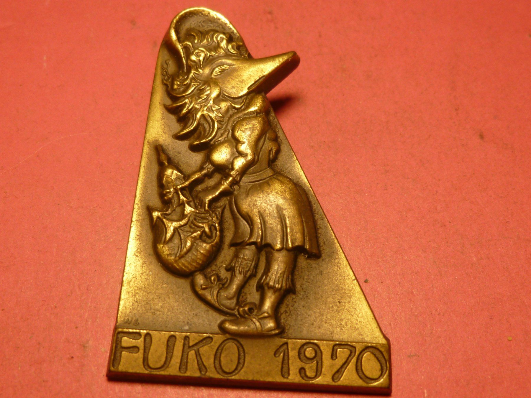 Placchette & Badge: OLTEN 1970 MESSING – Usato da Ried (Muotathal) venduto da Mandarin02