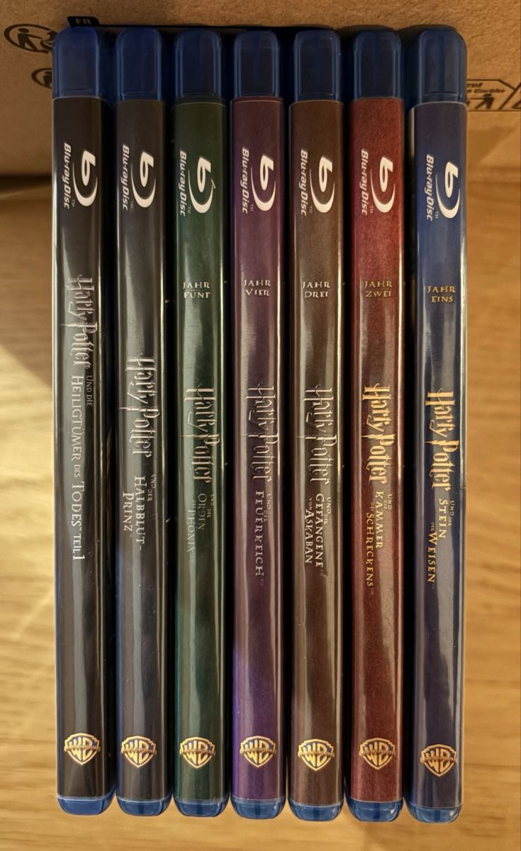 Alle DVDs: Harry Potter Blu-ray Filme Sammlungsset – Gebraucht aus Bern von carinovski 1