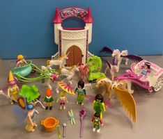 Playmobil kleines Einhornschlösschen mit viel Zubehör