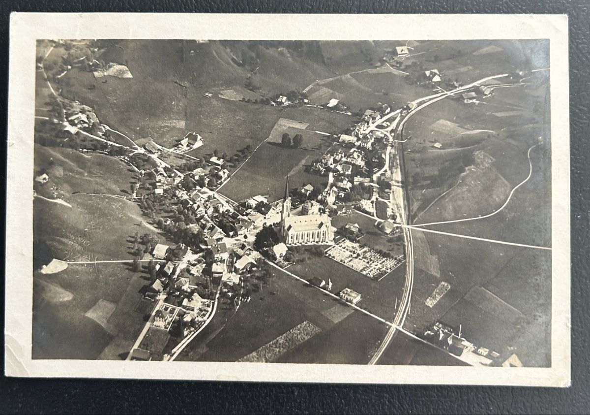 Cartoline postali: Fliegerpostkarte Escholzmatt  – Usato da Horw venduto da Tellbub