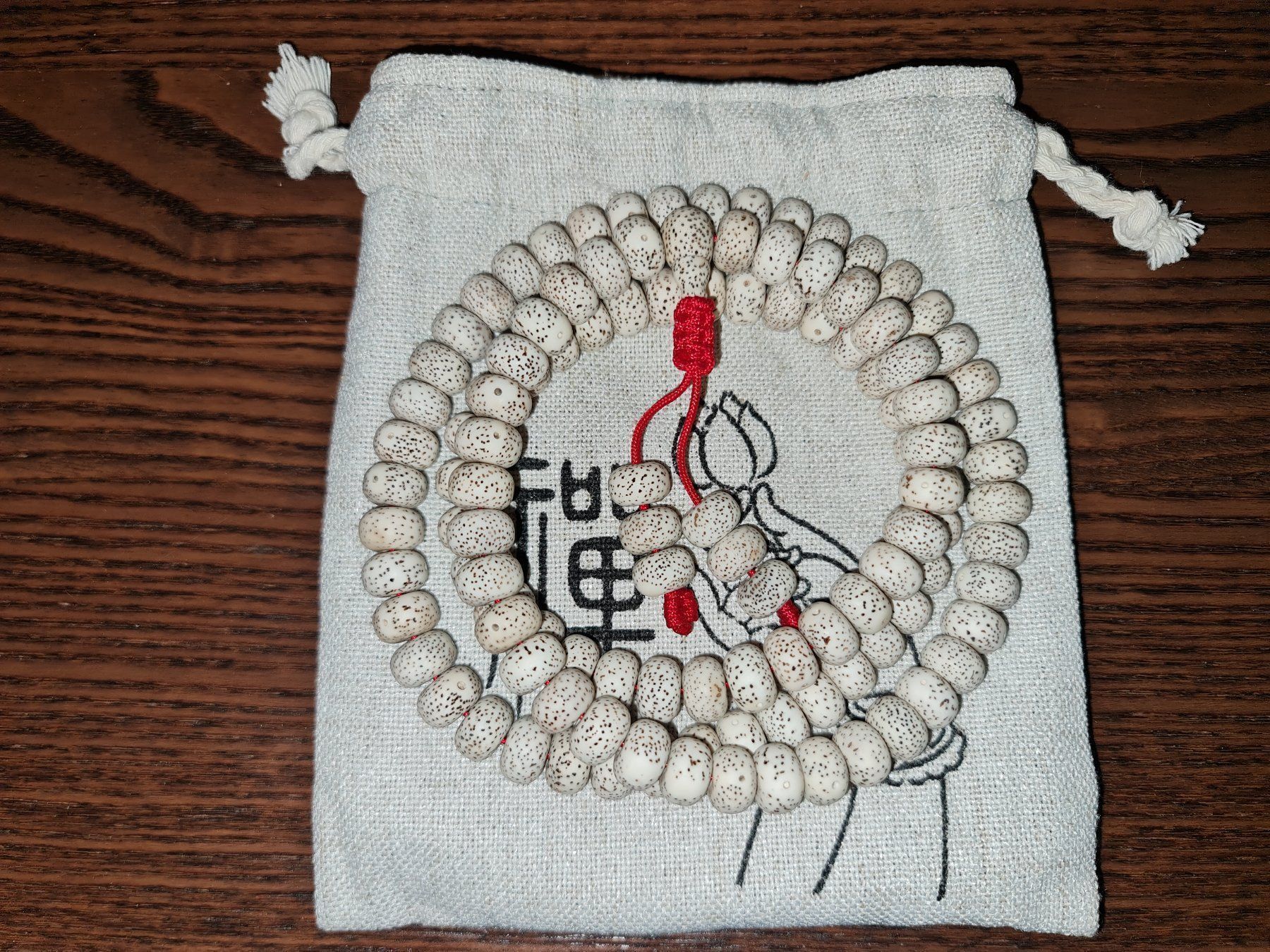 Ketten: Grosses Star & Moon Bodhi Mala 9x13mm – Neu (gemäss Beschreibung) aus Kriens von Jul_8D